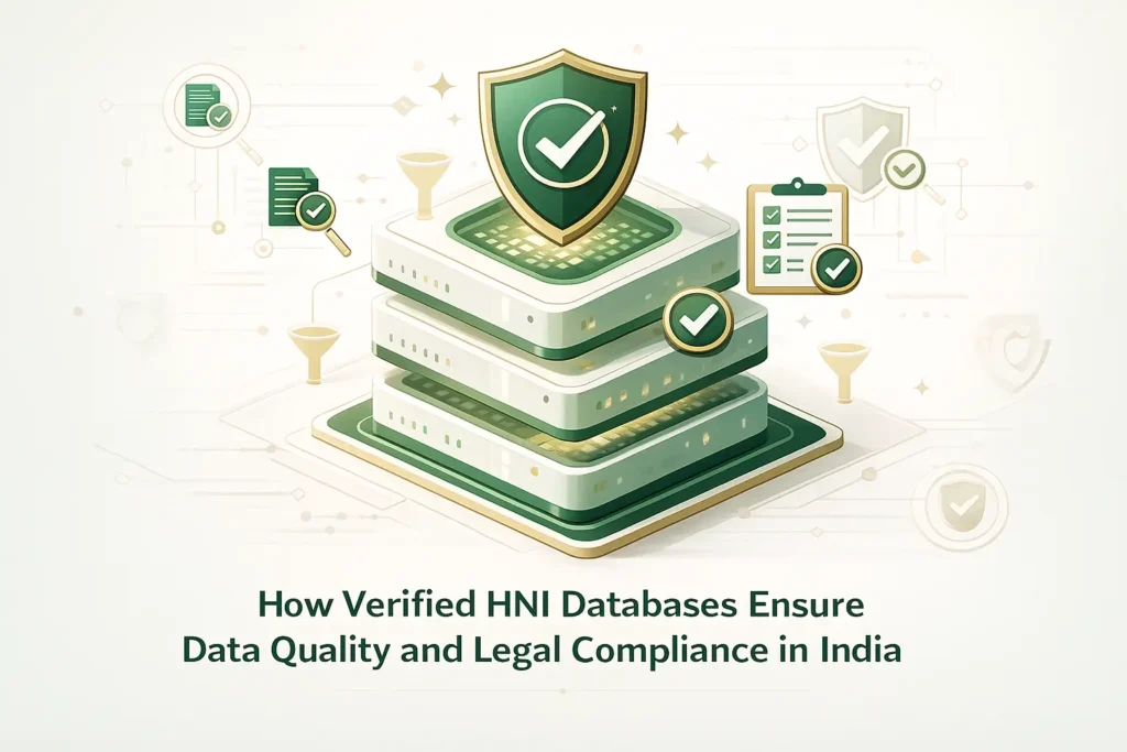 Verified HNI Database India Data Quality & Compliance Explained