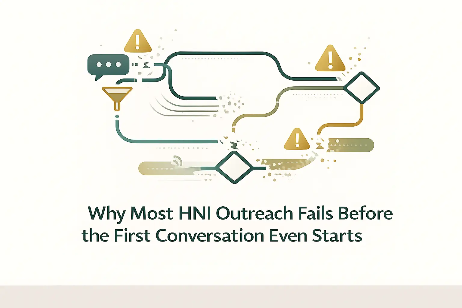 Why Most HNI Outreach Fails Before the First Conversation Even Starts