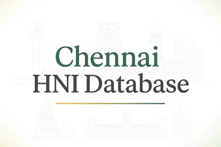 Chennai HNI Database