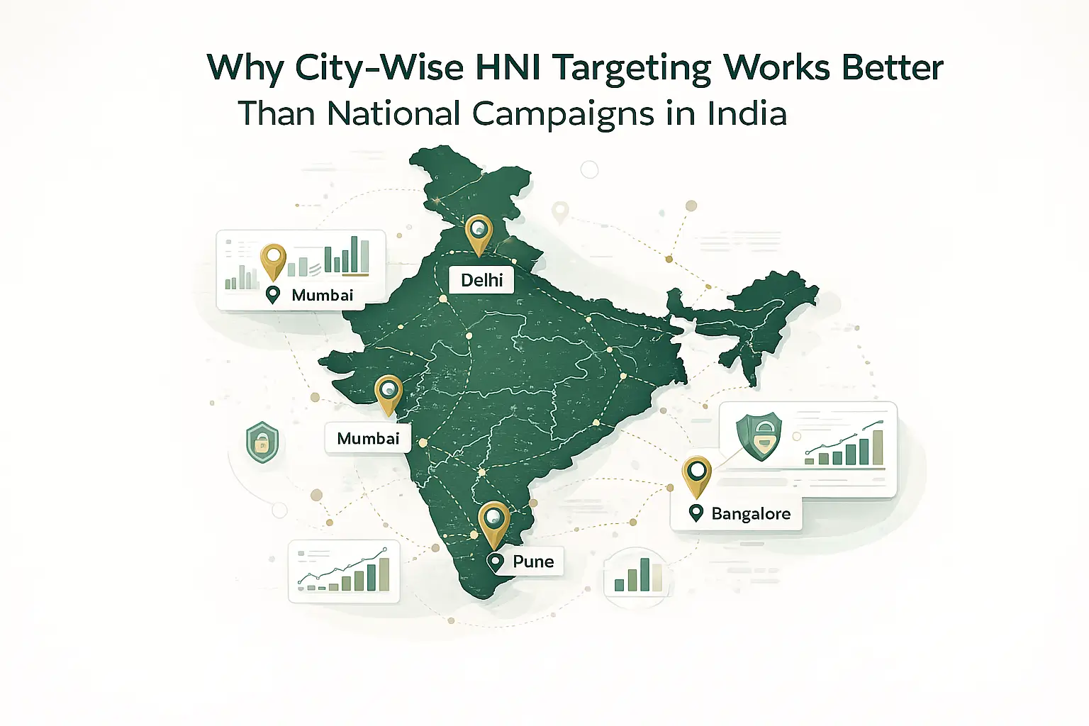 City wise HNI targeting in India for premium audience engagement