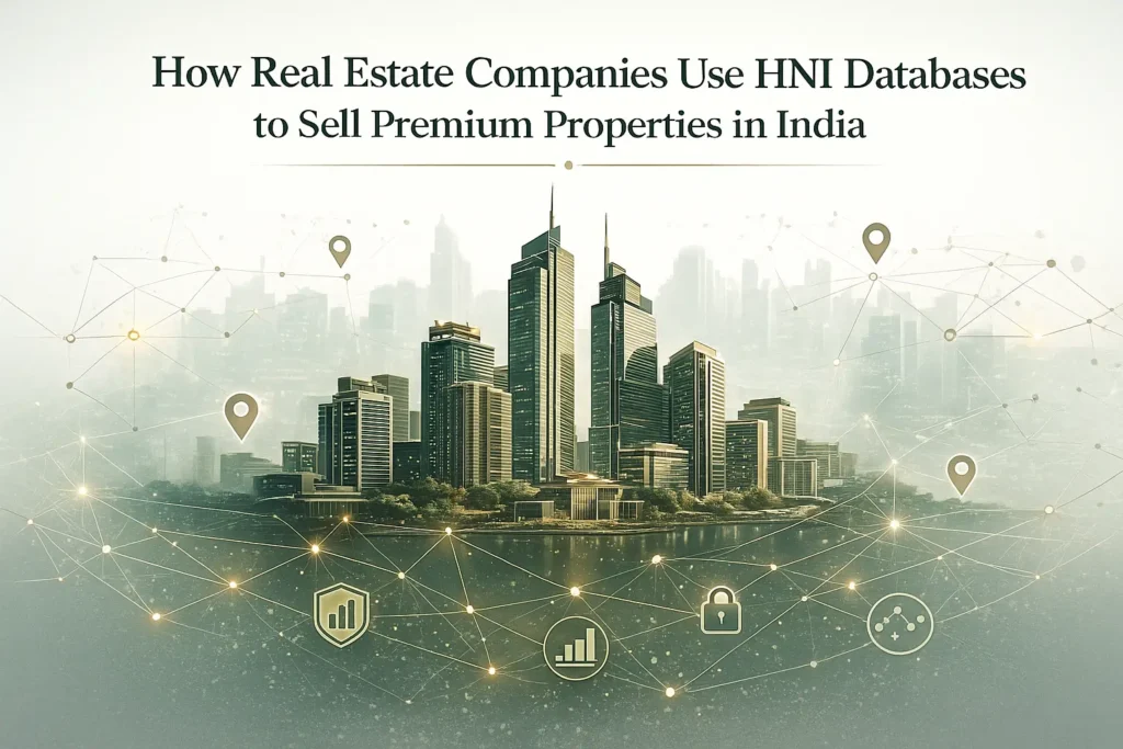How Real Estate Companies Use HNI Databases to Sell Premium Properties in India