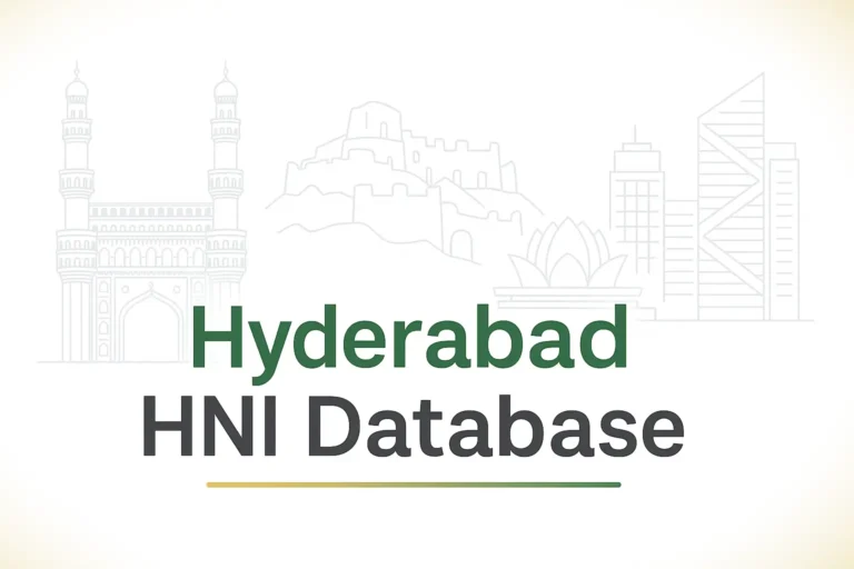 Hyderabad HNI Database Provider