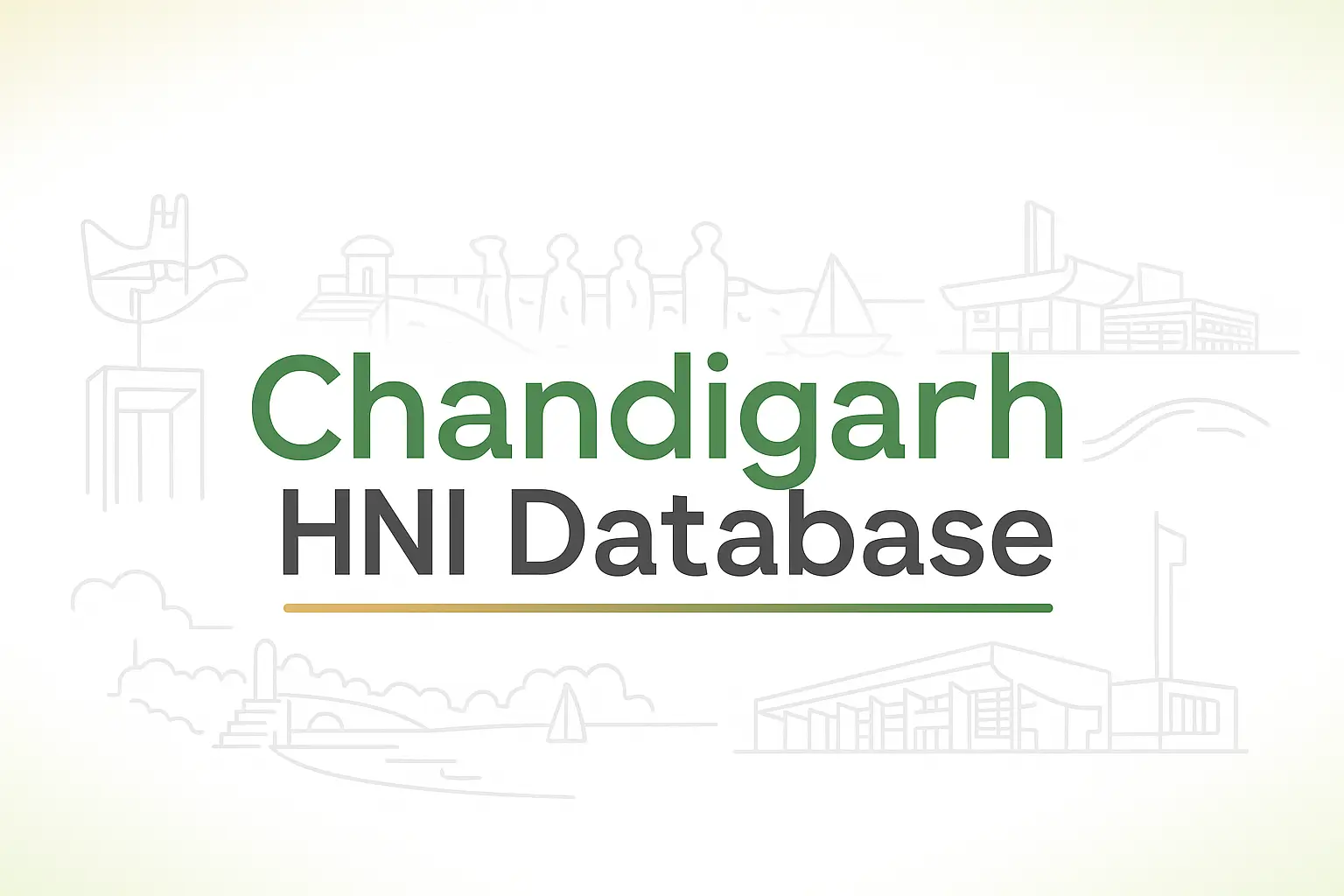 Chandigarh HNI Database