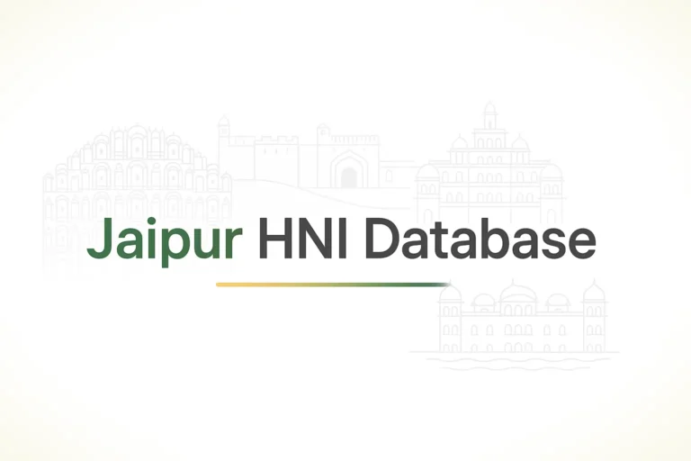 Jaipur HNI Database