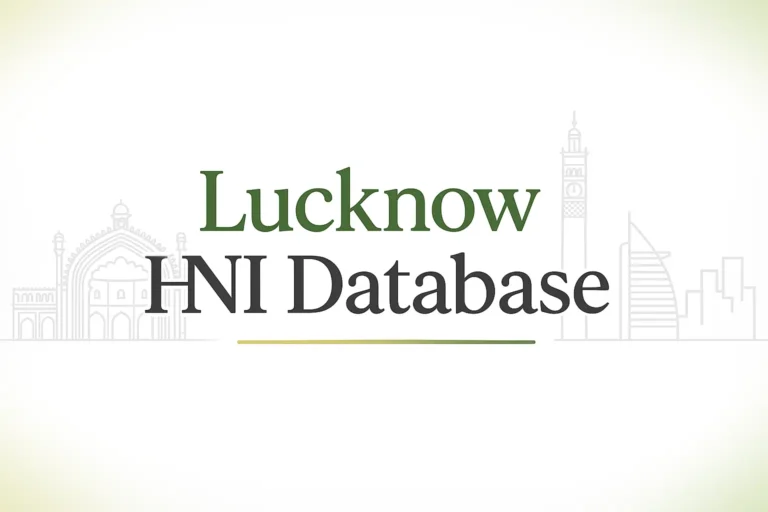 Lucknow HNI Database Provider