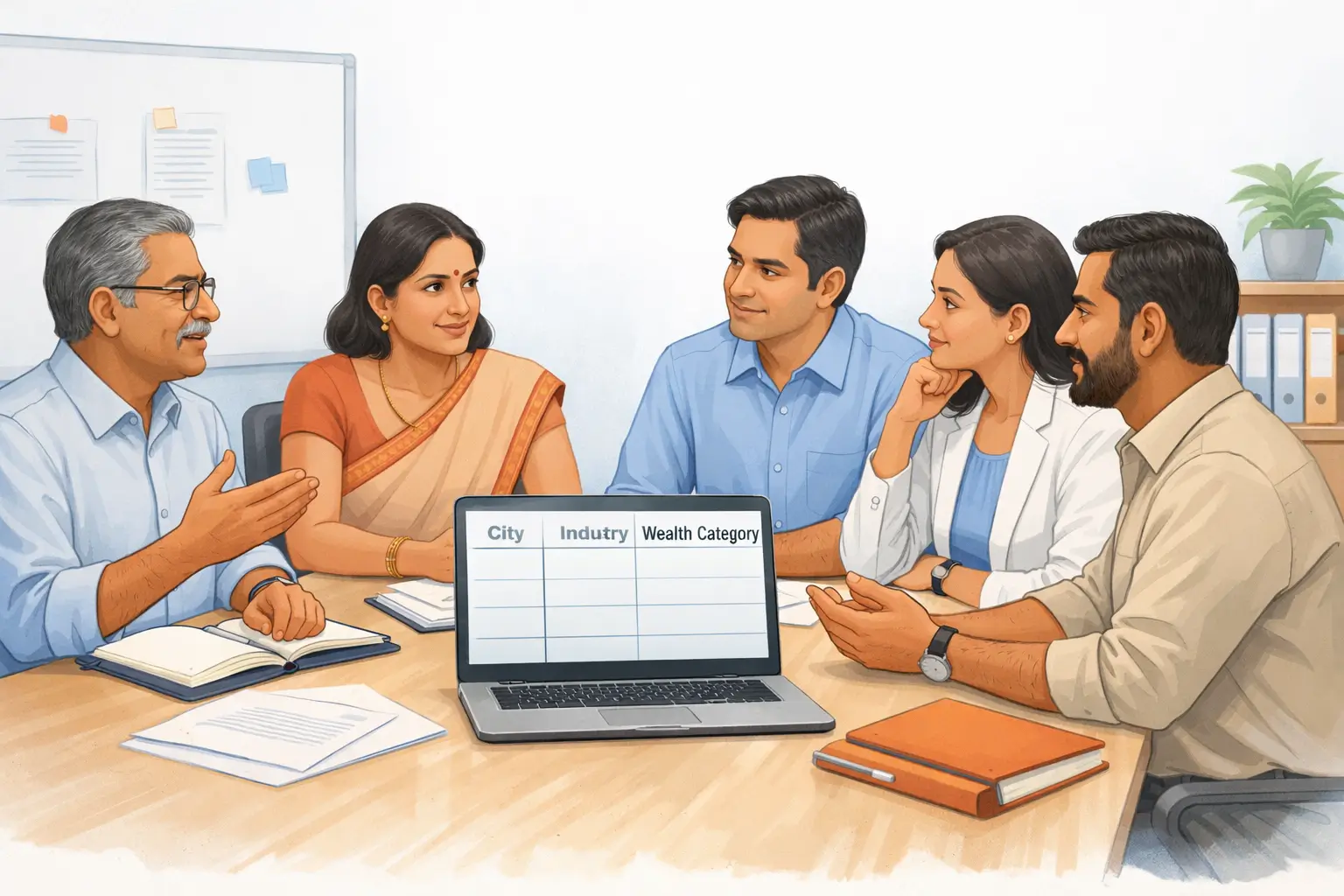 HNI data market planning used by leadership teams in India