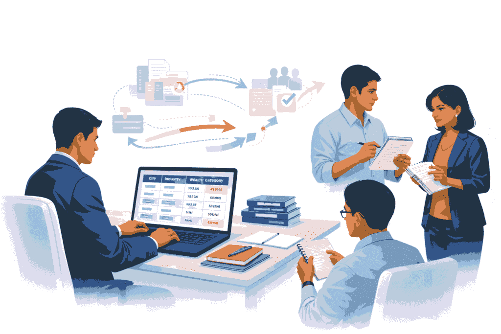 combining HNI data with ground-level market research in India for accurate targeting strategy