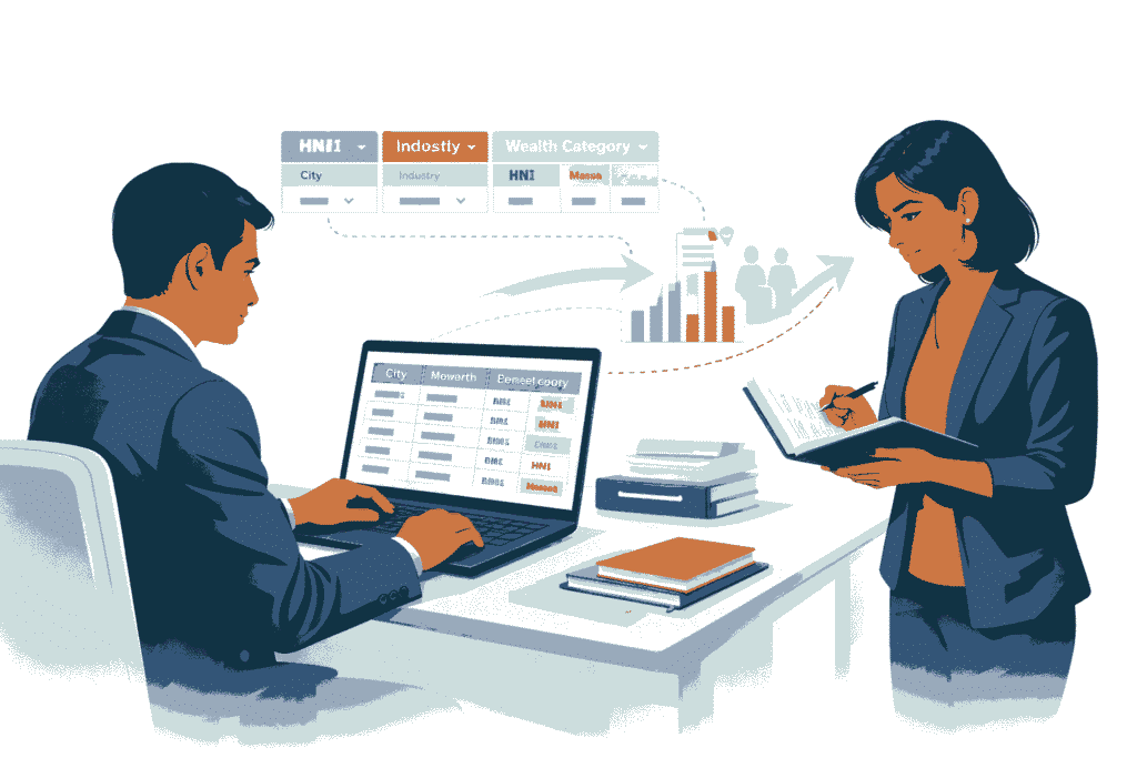 combining HNI data with ground research in India for better business targeting strategy